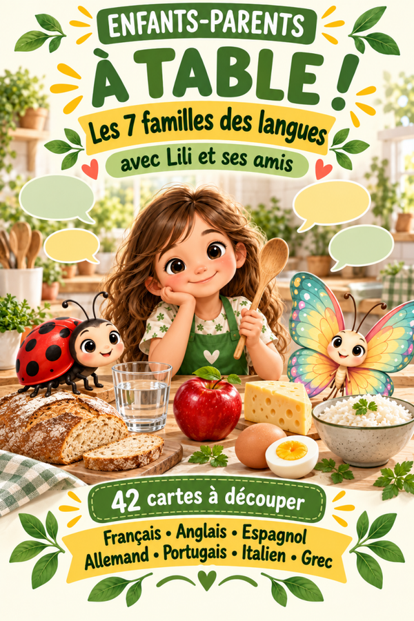 À table ! — Les 7 familles des langues avec Lili et ses amis