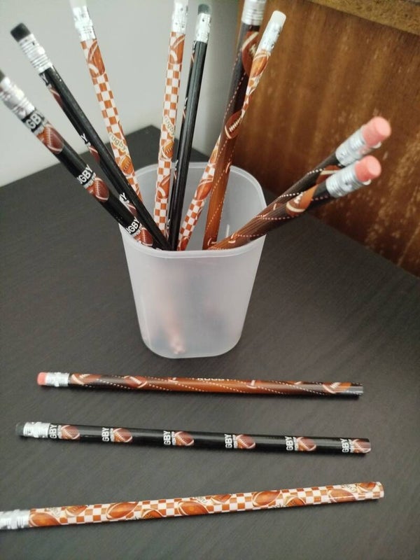 crayons à papier rugby