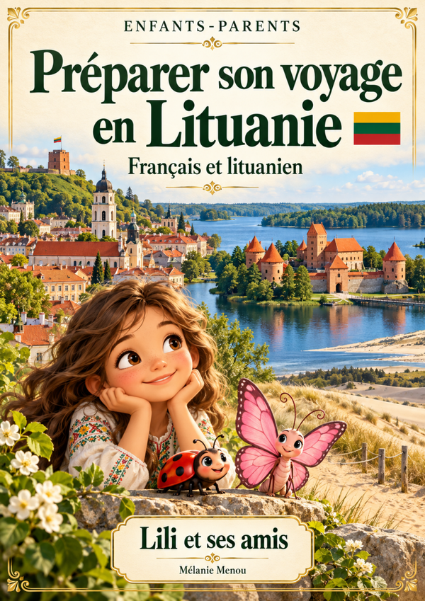 PRÉCOMMANDE – PRÉPARER SON VOYAGE EN LITUANIE AVEC LILI ET SES AMIS