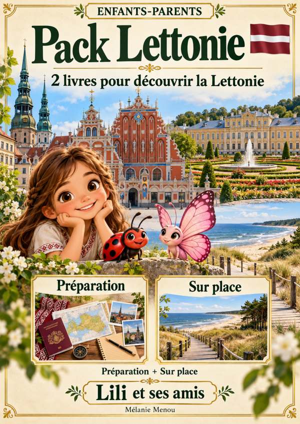 PRÉCOMMANDE – PACK LETTONIE : PRÉPARATION + SUR PLACE + QUIZ DU PAYS