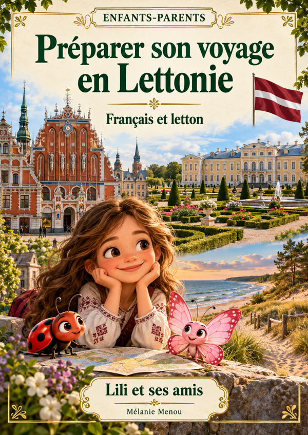 PRÉCOMMANDE – PRÉPARER SON VOYAGE EN LETTONIE AVEC LILI ET SES AMIS