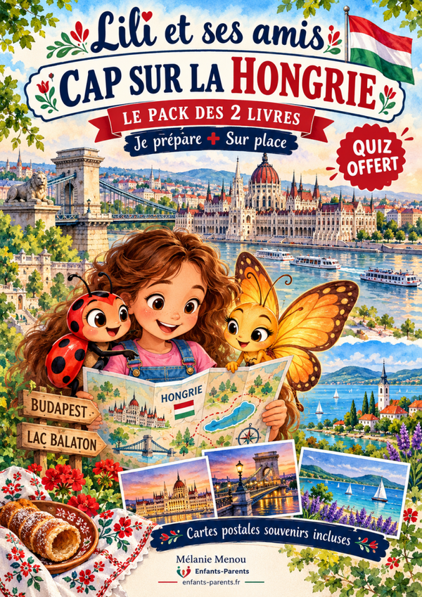 PRÉCOMMANDE — Pack Hongrie : les deux livres + le quiz offert