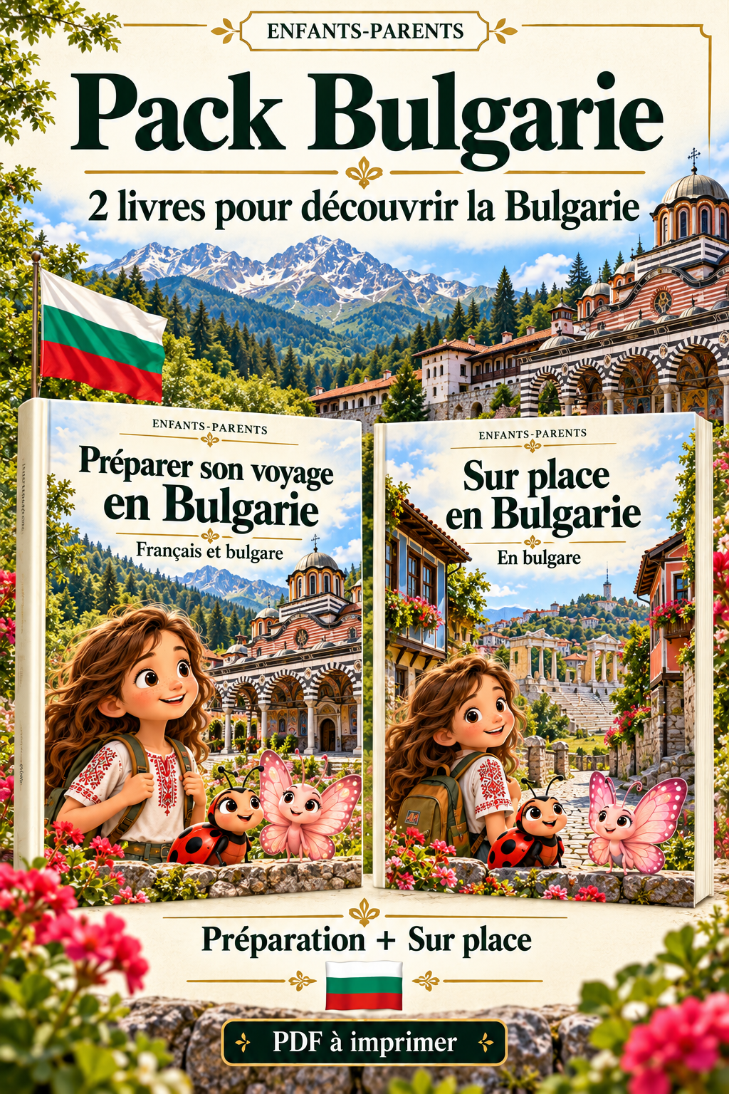 Précommande : Pack Bulgarie — Les deux livres de Lili et ses amis