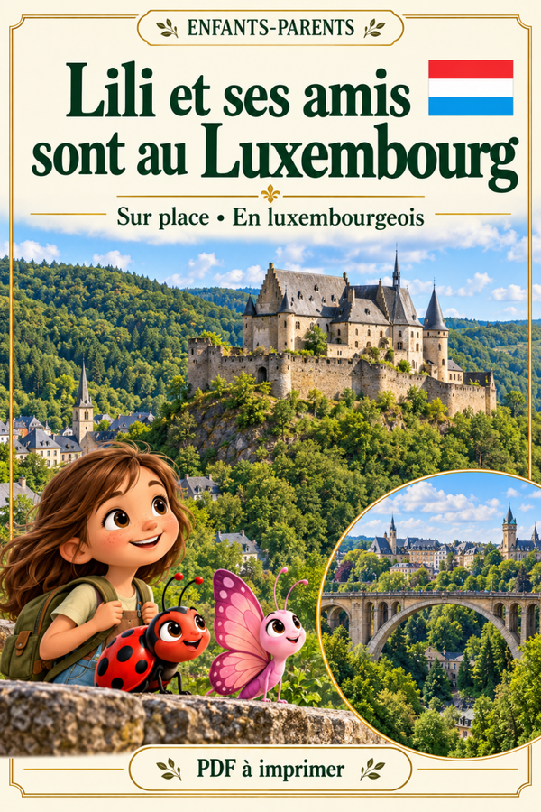 Précommande – Sur place au Luxembourg avec Lili et ses amis