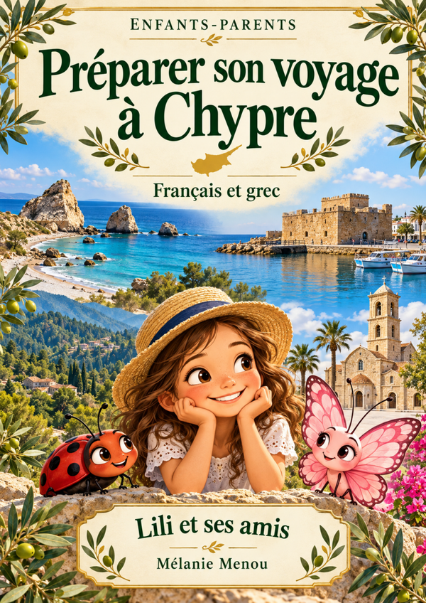 PRÉCOMMANDE – PRÉPARER SON VOYAGE À CHYPRE AVEC LILI ET SES AMIS