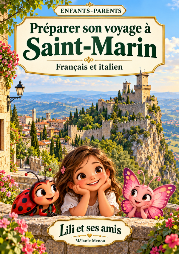 PRÉCOMMANDE - PRÉPARER SON VOYAGE À SAINT-MARIN Lili et ses amis