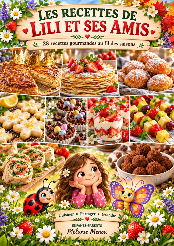 Les recettes de Lili et ses amis 28 recettes gourmandes au fil des saisons