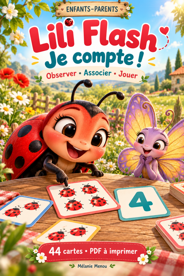 Précommande : Lili Flash — Je compte !