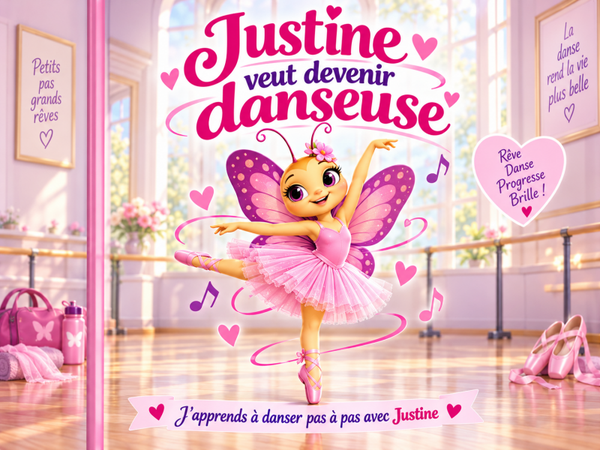 Justine veut devenir danseuse