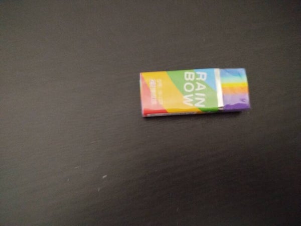 la gomme arc en ciel