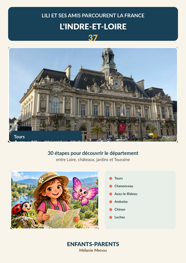 découverte de L’Indre-et-Loire (37)