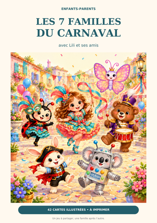 Les 7 familles du Carnaval avec Lili et ses amis