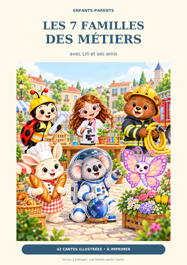 Les 7 familles des métiers
