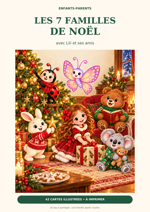 Les 7 familles de Noël avec Lili et ses amis