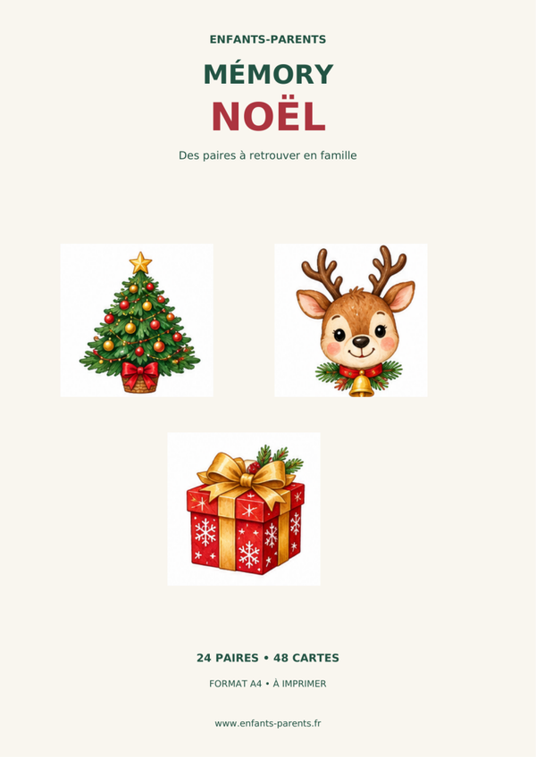 Mémory Noël