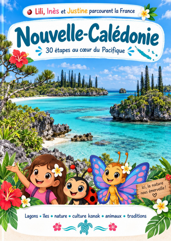 Lili, Inès et Justine parcourent la France : Nouvelle-Calédonie