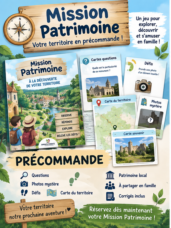 Précommande – Mission Patrimoine [Nom du secteur / territoire