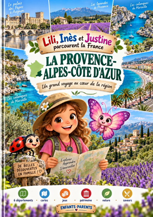 découverte de la région Provence Alpes Côte d' Azur