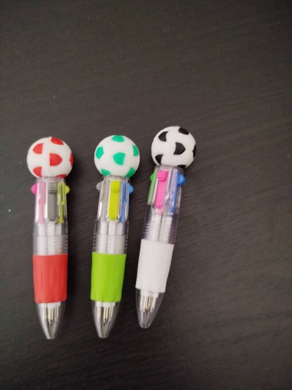 stylo couleurs foot