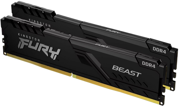 RAM : Kingston Fury Beast DDR4 16gb (2x8GB) 3200MhZ