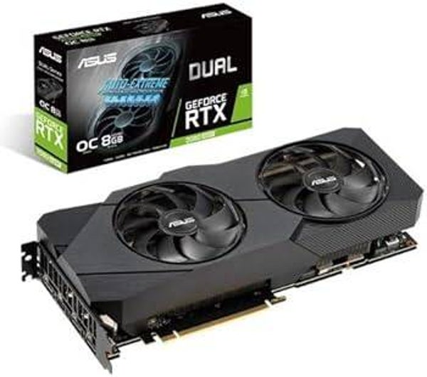 Dual Asus GeForce RTX 2080 super 8GB EVO GDDR6