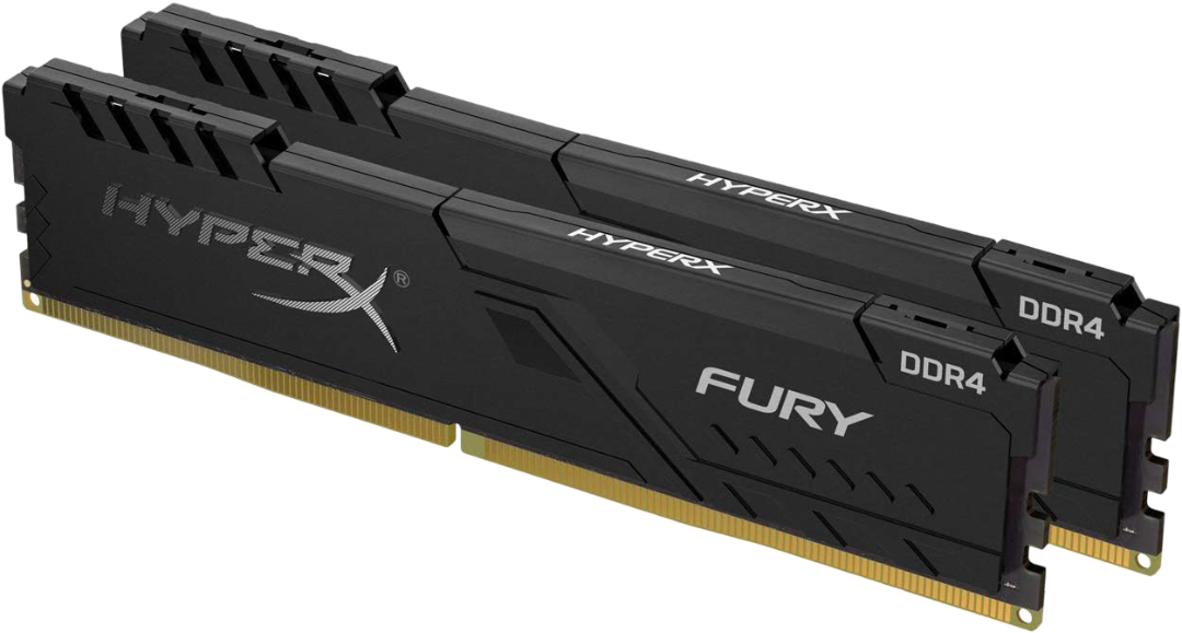 RAM : Kingston Fury HyperX 16GB DDR4 (2X8GB) 2666MhZ