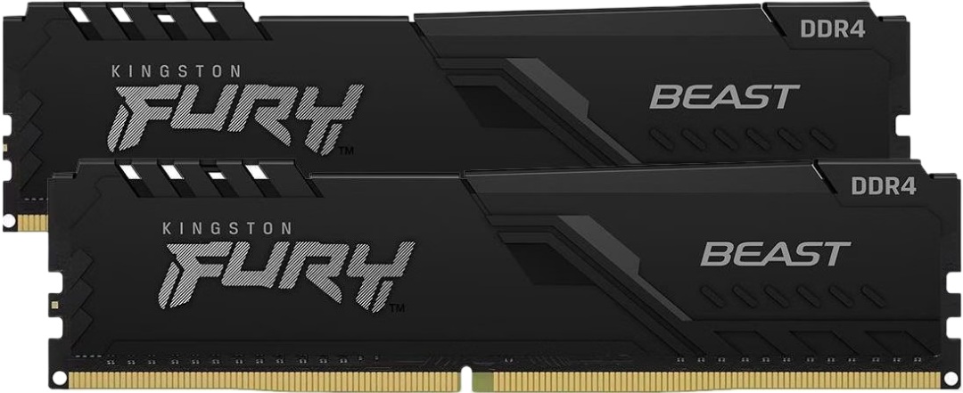RAM : Kingston Fury HyperX 16GB DDR4 (2X8GB) 2400MhZ
