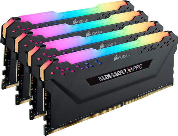 RAM : Corsair Vengence RGB PRO 64GB DDR4 (4X16GB) 3200MhZ