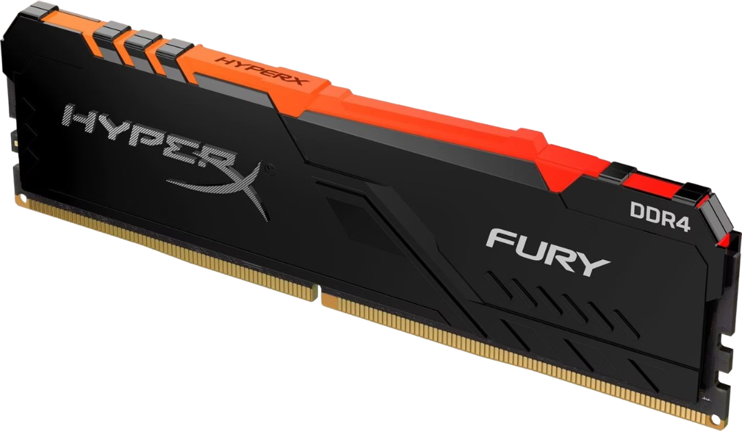 RAM : Kingston Fury HyperX RGB DDR4 16GB (1X16GB) 3200Mhz