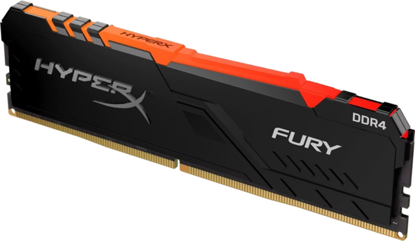 RAM : Kingston Fury HyperX RGB DDR4 16GB (1X16GB) 3200Mhz