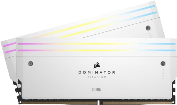 RAM : Corsair Dominator Titanium 64GB DDR5 (2X32GB) 6600MhZ
