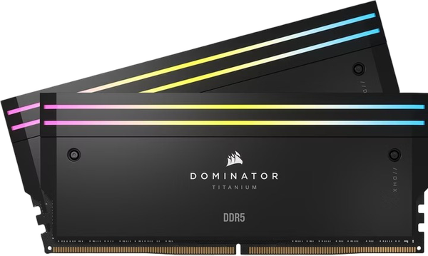 RAM : Corsair Dominator Titanium 64GB DDR5 (2X32GB) 6000MhZ