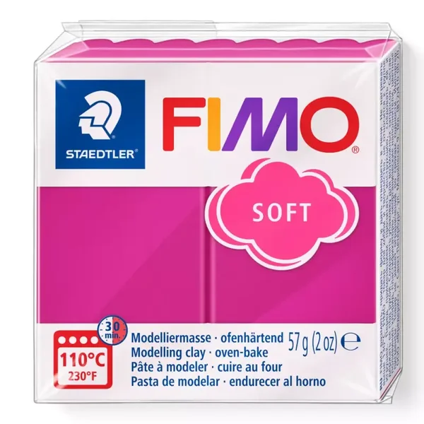Fimo soft raspberry