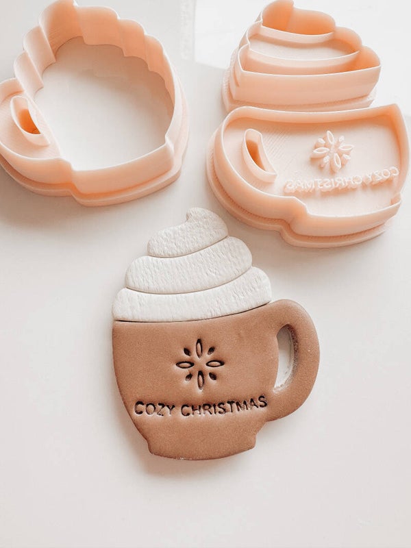 Cutter ornament kop koffie