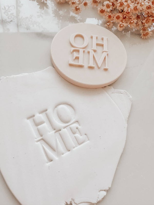 label stamp 'home'