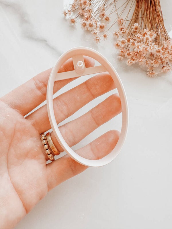 label tag cutter  'oval'