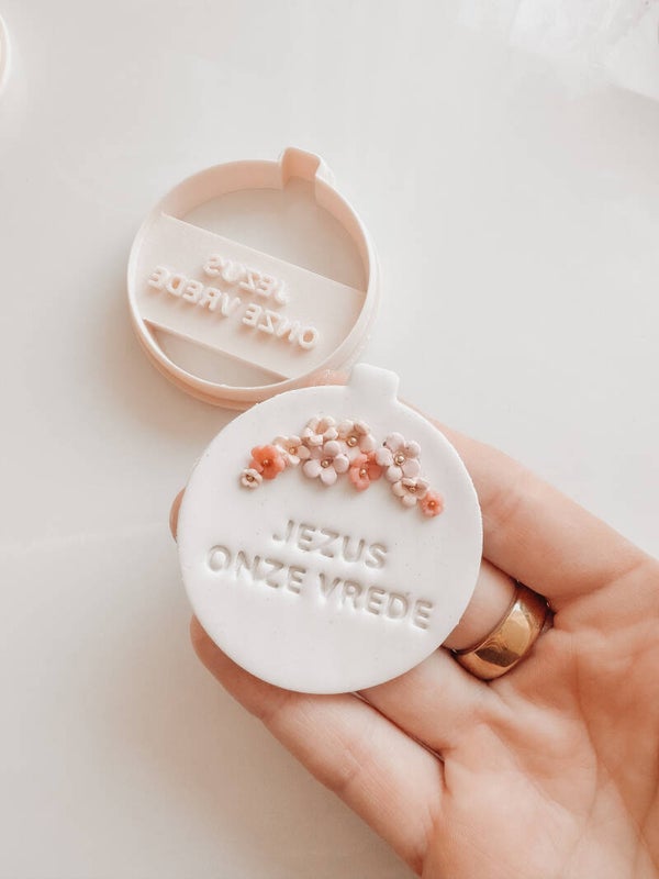 ornament 'Jezus onze vrede'