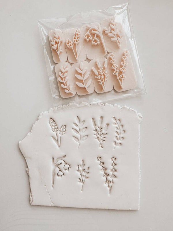 Flower stamp set