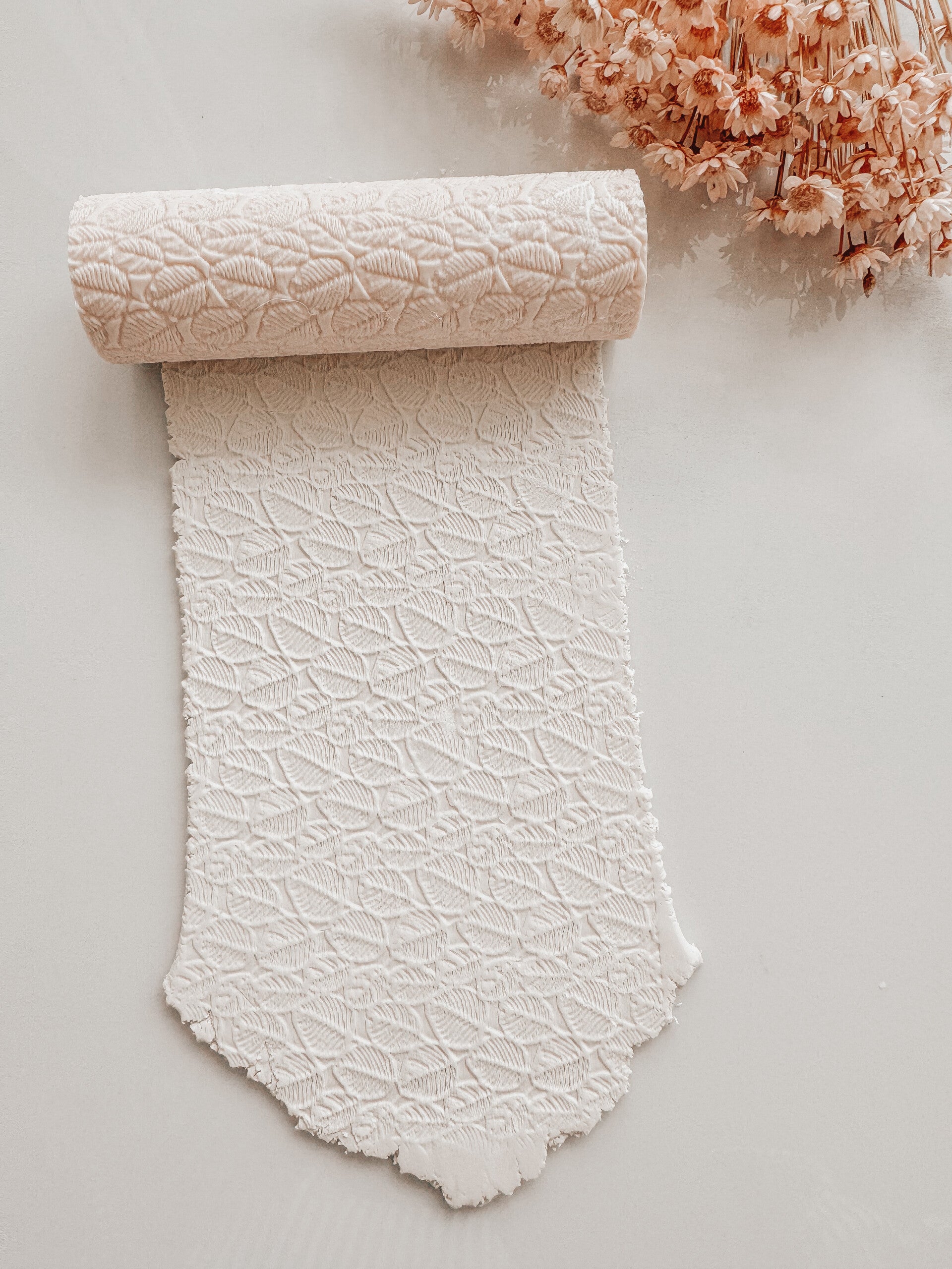 Textuur roller ‘Soft Leaf’