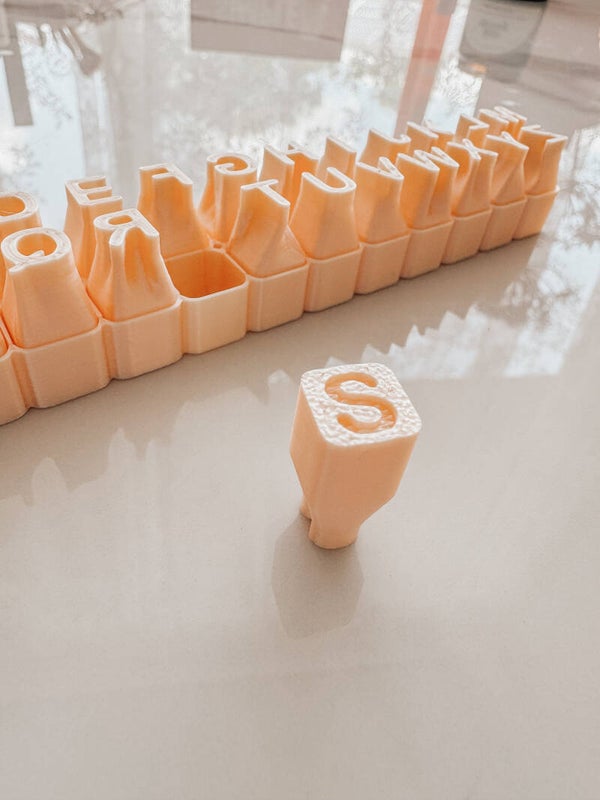 alphabet stamp
