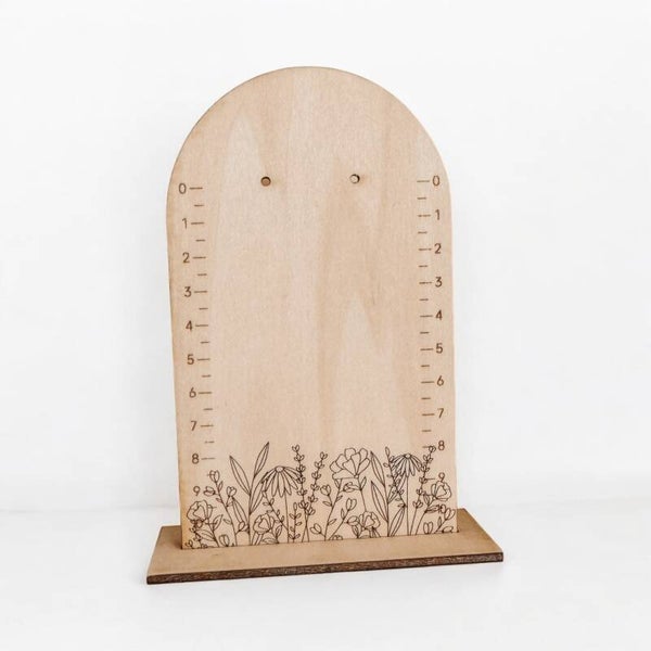 Display hout naturel