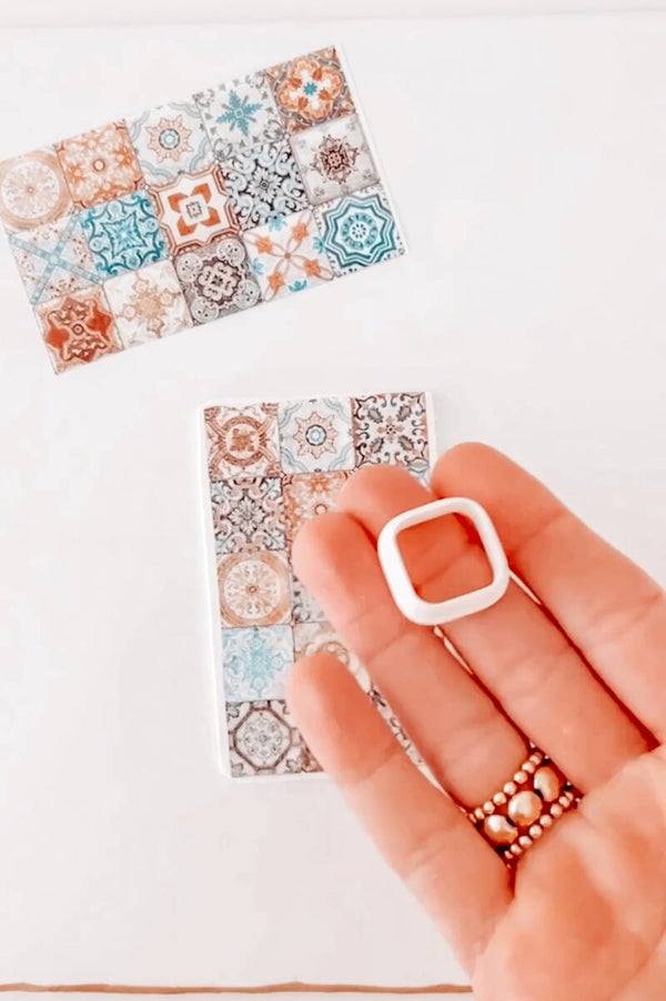 Cutter tegeltjes transfer