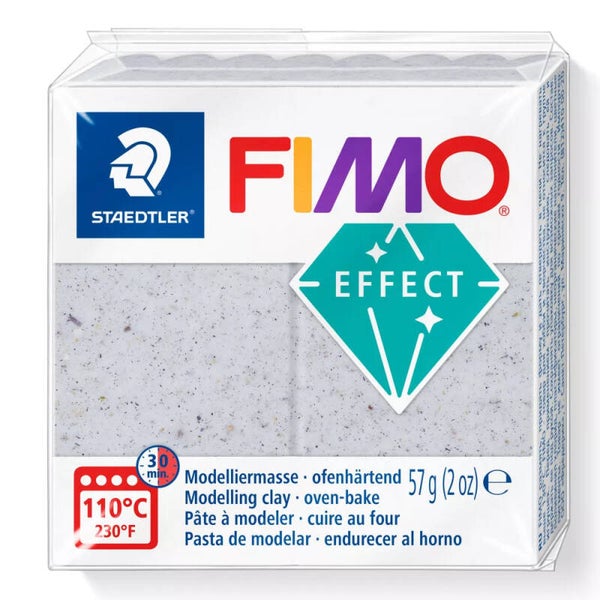 fimo soft botanical malve