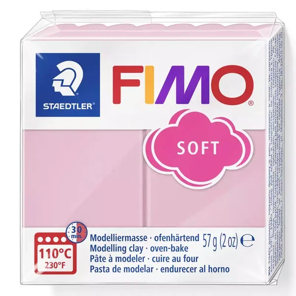 Fimo soft strawberry cream