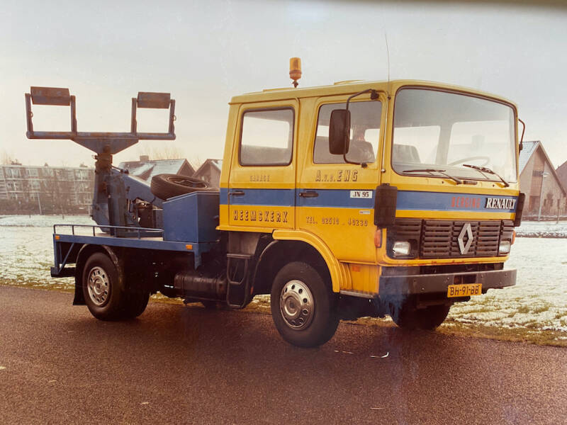 We hebben wat auto's weggesleept