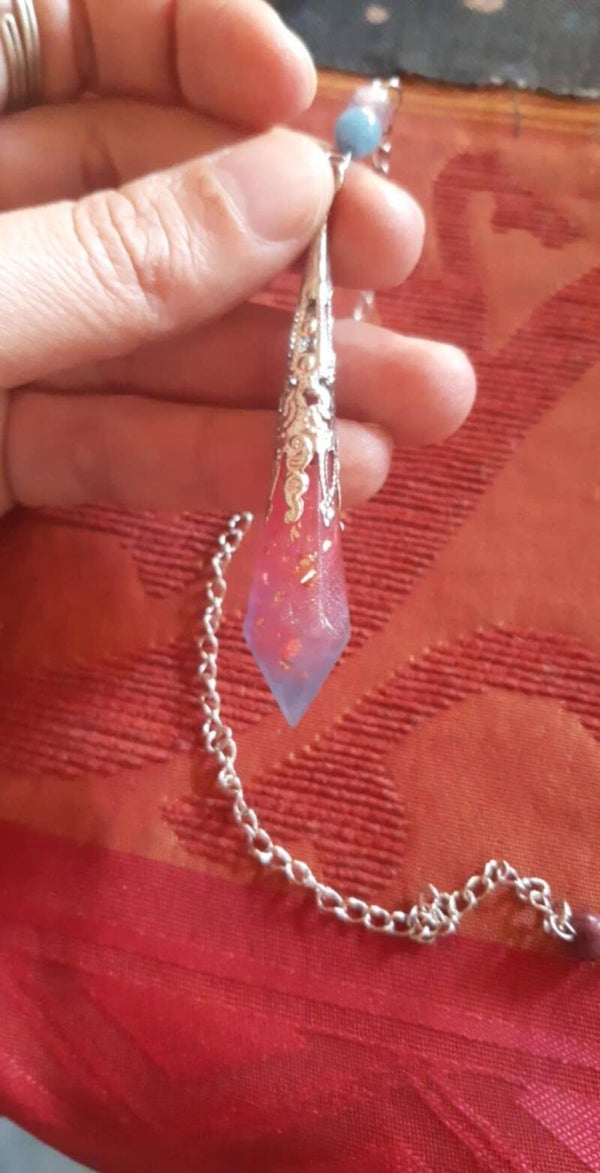 pendule artisanal pour Christelle