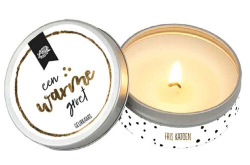 Geurkaars een warme groet