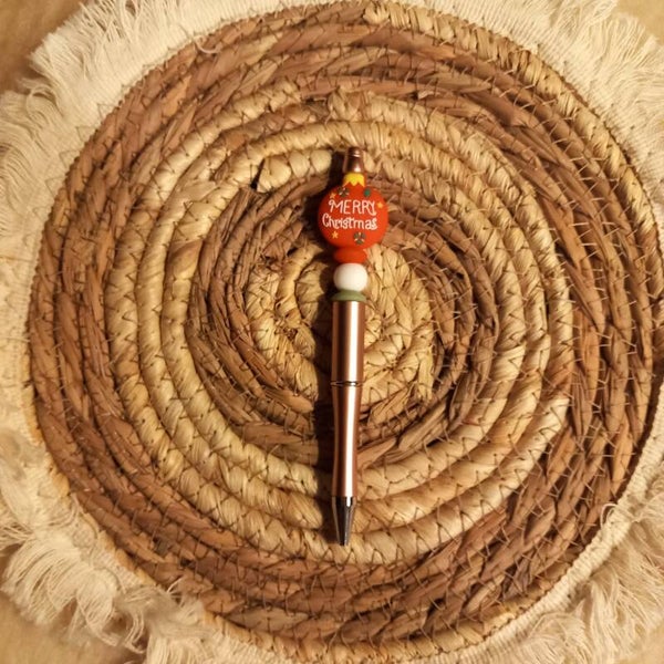 Kerstpen kerstbal merry Christmas