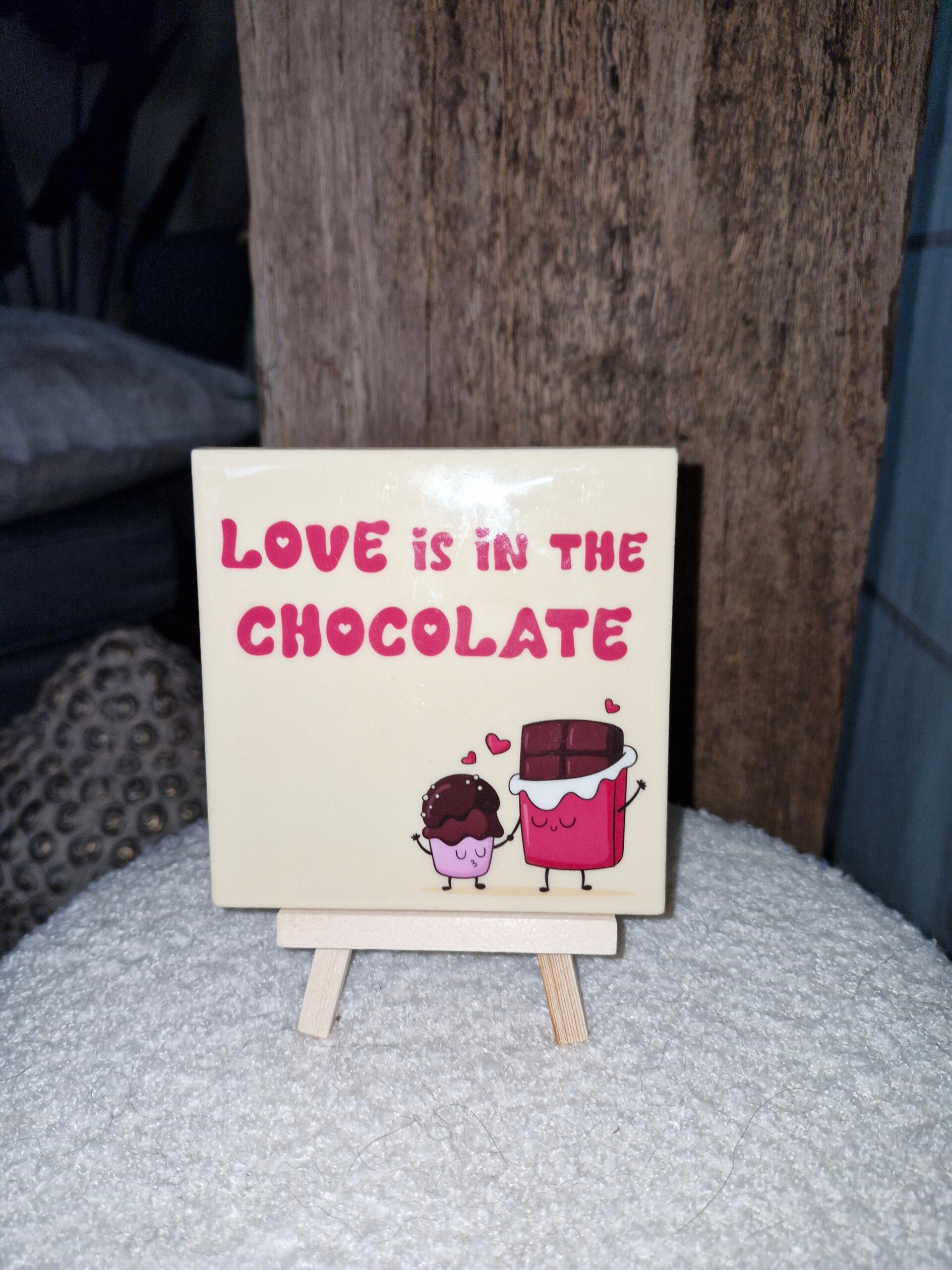 Love is in the chocolate