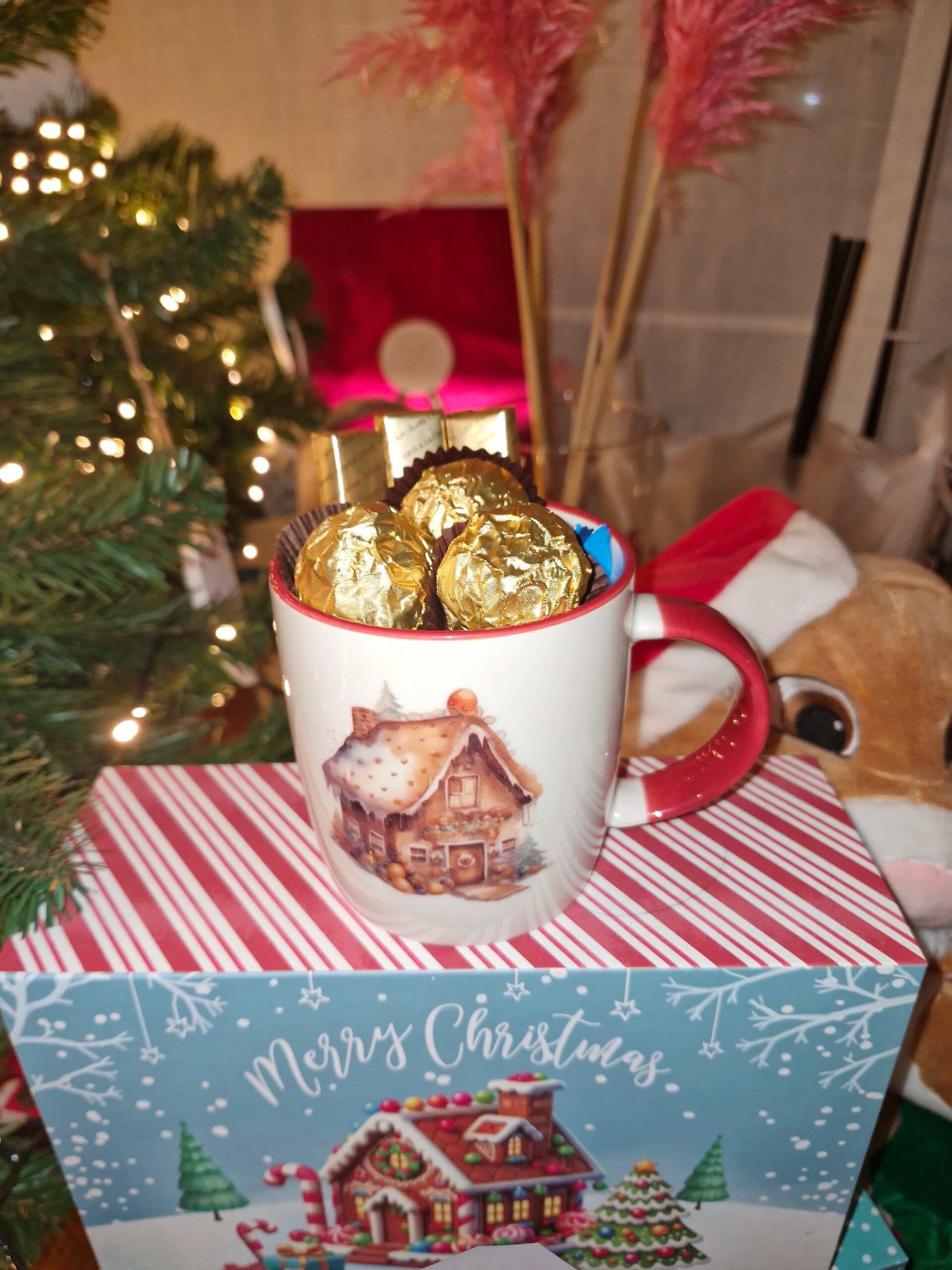 Kerstmok kersthuisje